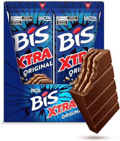 Chocolate Bis Xtra ao Leite - Display com 24 unidades de 45g