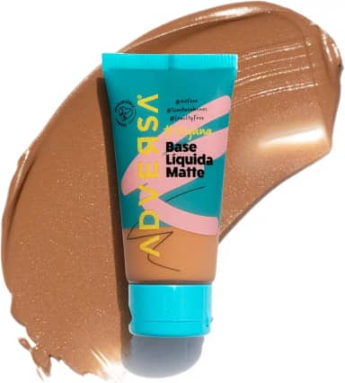 Base Líquida Matte Vegana ADVERSA - Cor 450