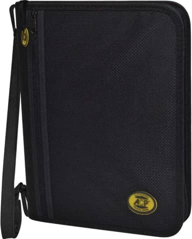 Acp 918, Fichário com Zipper e Alça Teen, Preto