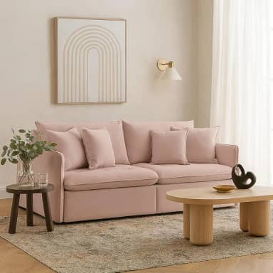 Sofá Cama Retrátil Reclinável 160 Sued Com Molas Ensacadas Super Conforto Para Sua Sala