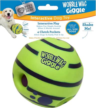 Wobble Wag Giggle Brinquedo Interativo Para Cães