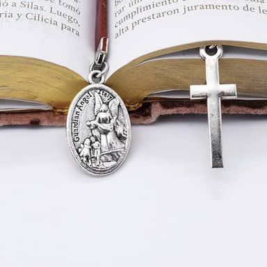 BLBMH Marcador de livro de couro feito à mão, cruz, presentes cristãos, para homens, pai, pai, amigos, presentes de Natal - LB7