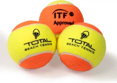 Bola Beach Tennis TBT ITF Approved - 3 Unidades