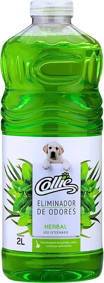 Collie Eliminador De Odores Para Cães E Gatos Aroma Herbal Vegan 2 Litros