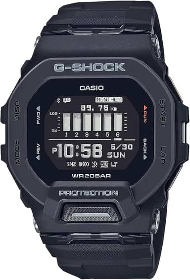 Relógio Casio G-Shock G-Squad Sports GBD-200-1DR Contador de Passos Bluetooth