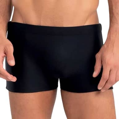 Sunga Boxer Mash Masculina Cordão Ajustável Natação Praia UV 50+ Lisa
