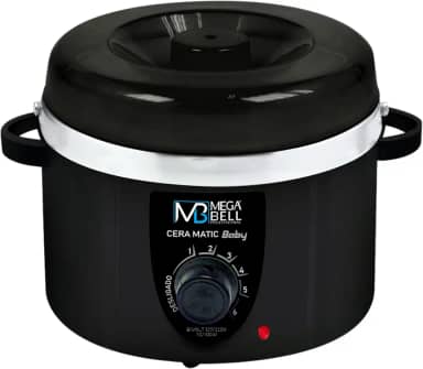 Mega Bell, Panela aquecedora de cera para depilação, Termocera, Cera-Matic Baby, Sem refil, Bivolt, 200g