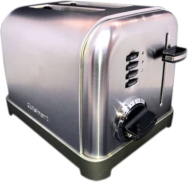 Torradeira Cuisinart Classic CPT-160BR 6 Níveis de Tostagem 1000W 110V Inox