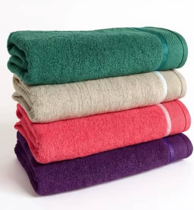 4 Toalhas De Banho Gigante Gramatura 500 G/m² Grossa Felpuda Eleganz (Multicolorido)