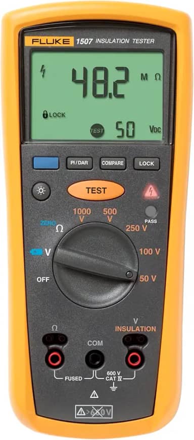 Testador de Isolamento Fluke 1507