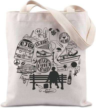 TIIMG Presente inspirado em Gump para amantes de filmes dos anos 90, caixa de presente de chocolates para amantes de filmes para presidente