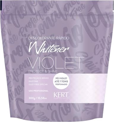 Whitener Descolorante Violet & Shine Dust Free (Pó Violeta) 300G