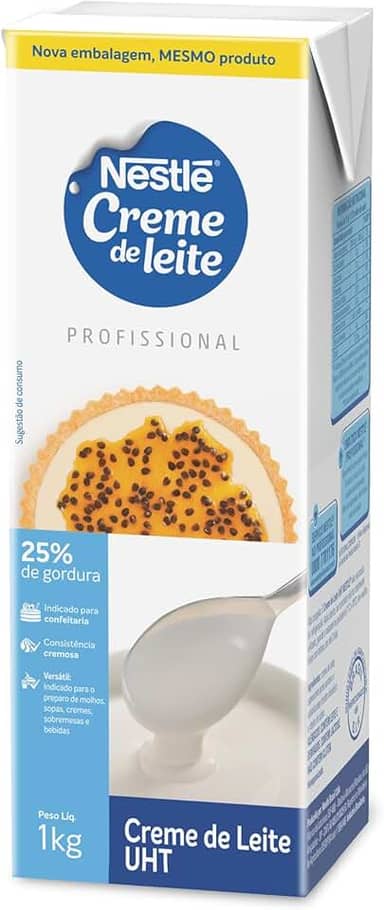 Creme de Leite (25% de Gordura) NESTLÉ 1kg