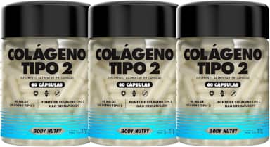 Kit 3x Colageno Tipo 2 + Joelho E Articulação 60 Caps