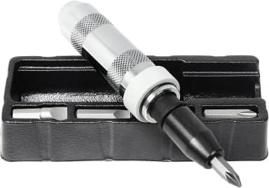 Powerbuilt Ferramenta de extratora de chave de impacto de 1/2 polegada, pontas de chave de fenda com fenda ou Phillips, remove parafusos enferrujados e danificados - 648002, grande