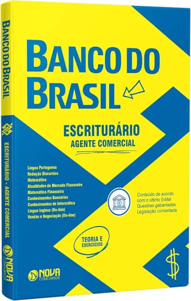 Apostila Banco do Brasil - Escriturário - Agente Comercial