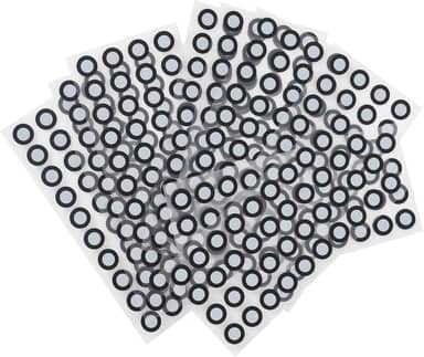 Creality Marcadores de digitalização 3D de 6,0 mm para scanner 3D, pontos de rastreamento precisos, marcadores de ponto de referência e reflexão difusa para rastreamento óptico preciso e digitalização