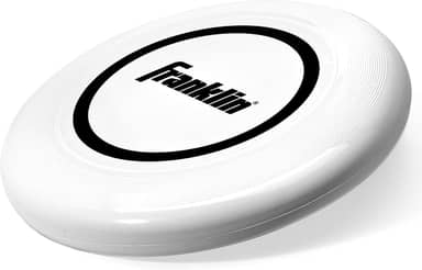 Frisbee Franklin Sports, 140 gramas, para todas as idades, branco
