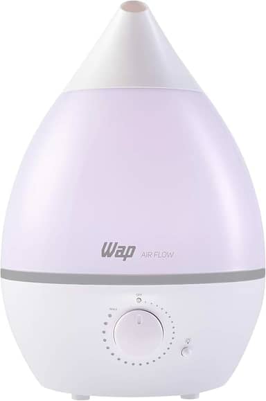 WAP Umidificador de Ar AIR FLOW com Luminária e Difusor de Aromas, 4 Litros, Autonomia de até 12 horas, 20W Bivolt