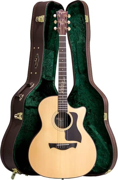 VIOLÃO MEDIUM JUMBRO ELEGANCE CUTAWAY EQ AÇO/T SPRUCE SOLIDO B/S WALNUT SIGNATURE OLIVER GRACE ...