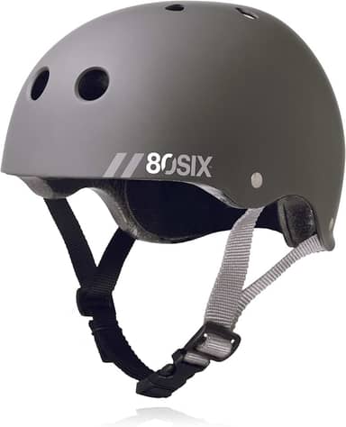 80SIX Triple Certified Multisport Helmet - Ideal for Bike, Scooter, Skateboard, Roller Skate and Inline Skate