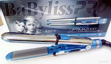 Mini Prancha alisadora Babyliss Pro Nano Titanium Optima 2000 215°C By Roger Bivolt