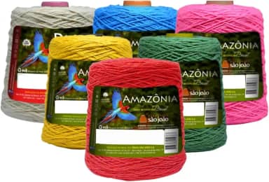 Barbante São João Amazônia | Fio 6 | 300 Metros 400g