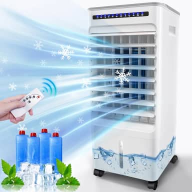 Ar condicionado portátil, ar condicionado interno 4 em 1, sem necessidade de ventilação para quarto, ar-condicionado sem ventilação portátil AC para quarto, ar-condicionado sem janela de pé