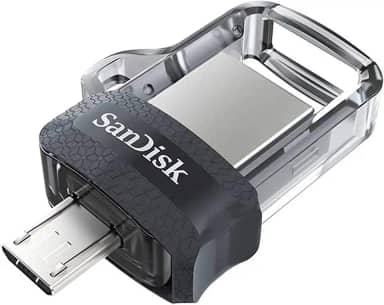 Pen Drive SanDisk p/Smartphone Ultra Dual Drive MicroUSB/USB 3.0 256GB