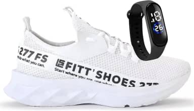 Tênis Meia Masculino Fit Esportivo Leve De Caminhada Para Academia Confortável + Relógio