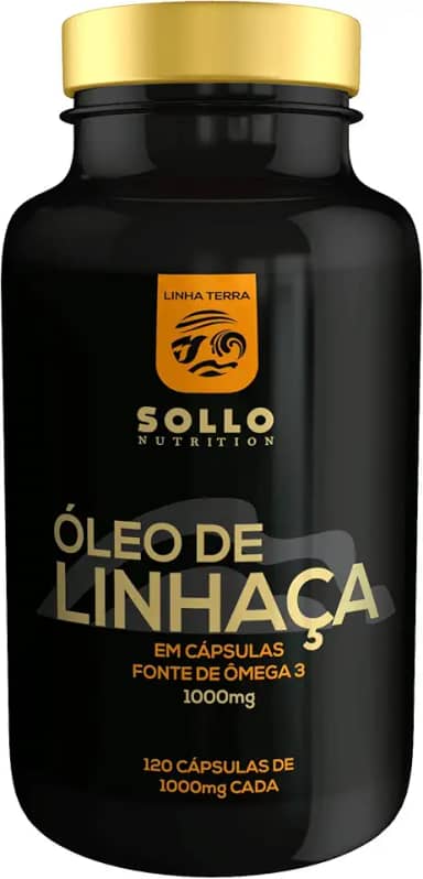 Óleo de Linhaça 1000mg - 120 Cápsulas