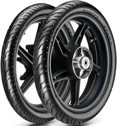 Par Pneu Cg 160 Titan Ybr 125 80/100-18 + 90/90-18 Tl St600 Vipal