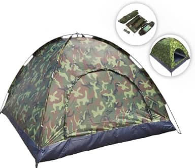 Barraca Camping 6 Pessoas, Equipamento de Acampamento, Campismo, Camping Familiar, Barraca Acampamento Fácil Montagem