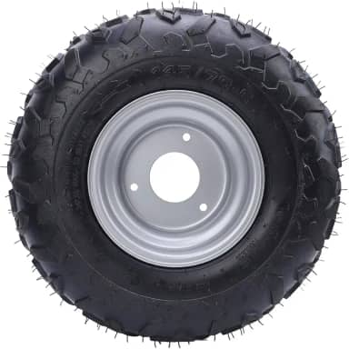 Pneu 145/70 6, Aro de Rodas de 6 Polegadas, ATV UTV para Pneu Off-road de Kart, Composto de Borracha de Longa Duração, Design de Piso Inovador, Estrutura de Camada Robusta,