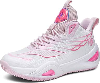 Tênis de basquete neutro unissex cano alto antiderrapante luz noturna tênis de corrida resistente ao desgaste calçados esportivos Equipamento de basquetebol