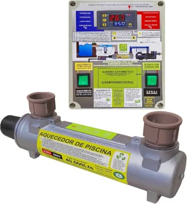 AQUECEDOR DE PISCINA AUTOMÁTICO 40.000 LITROS