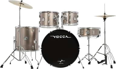 BATERIA ACÚSTICA VOGGA PULSE BUMBO 22" VPD222 CHR (CHROME)