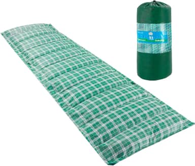 Colchonete Acampamento Camping Solteiro Pesca Retiro Ginástica 190x60cm Verde