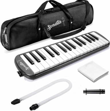 Escaleta Sonata 32 Teclas Profissional + Bag (PRETO)