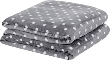 MANTA COBERTOR FLANNEL POÁ SOLTEIRO - ANTIALÉRGICA (Cinza)