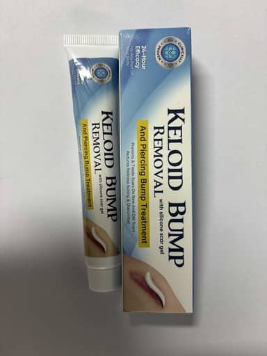 Remoção De Queloides, Creme Silicone Para Cicatrizes Cirurgias E Queimaduras, Tratamento Queloides Piercings Orelha