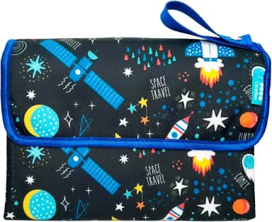 Trocador Fraldas Bebe Portátil com alça PLANETAS - do Rn a 3 anos - Cici e Ben