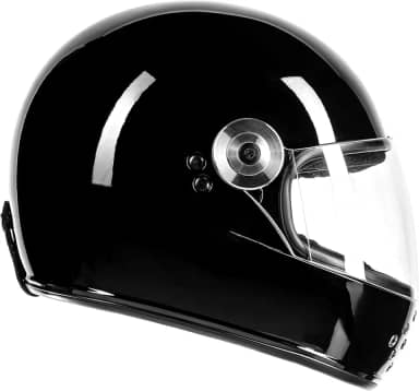 Peels Capacete Moto Aberto Freeway Classic Preto 54