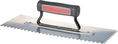 AT245/1 Desempenadeira Aco T. 12X35 Dent.6/Fech, preto