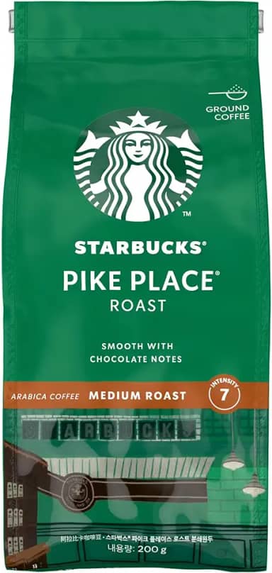 Café Torrado e Moído Starbucks Pike Place Roast 250G