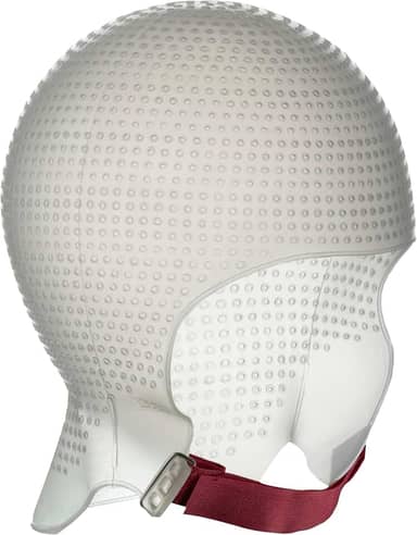 DOMPEL Sparta 2.4K Silicone Highlight Hair Cap Color White | s perfeitos | 2.400 furos estrategicamente posicionados | Design curvo para um | Tampa de silicone reutilizável com