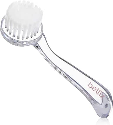 Escova Facial, Belliz, Translucido Branco/ Azul