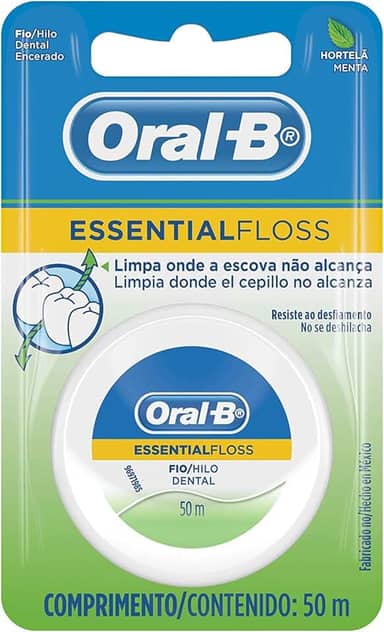 Oral-B Essential Floss Fio Dental, 50 m, 1 Unidade