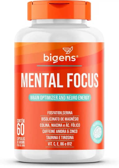 Mental Focus, 60 Capsulas, Biogens