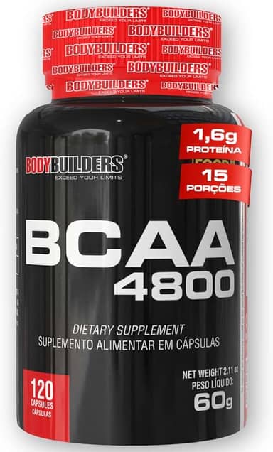 BCAA 4800 120 Cáps – Bodybuilders